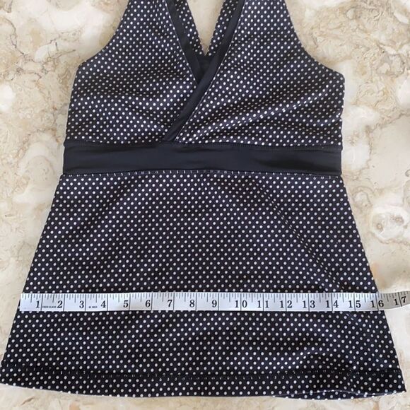 Lululemon Deep V Athletic Tank Polka Dots - Picture 6 of 7